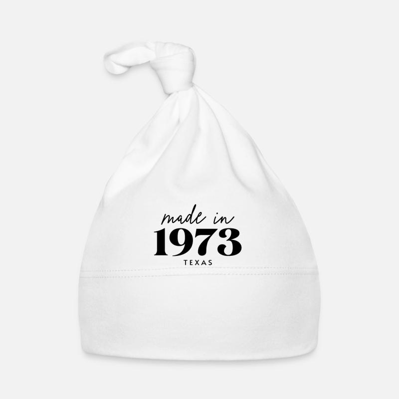 Made 1973 in Geburtstag in Texas Baby Bio-Mütze