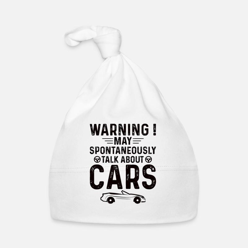 Exotic Car Motor Lovers Organic Baby Cap