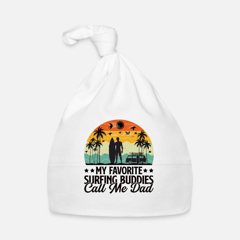 surf Papa Surfeur Père Surf surf surf Bonnet bio Bébé