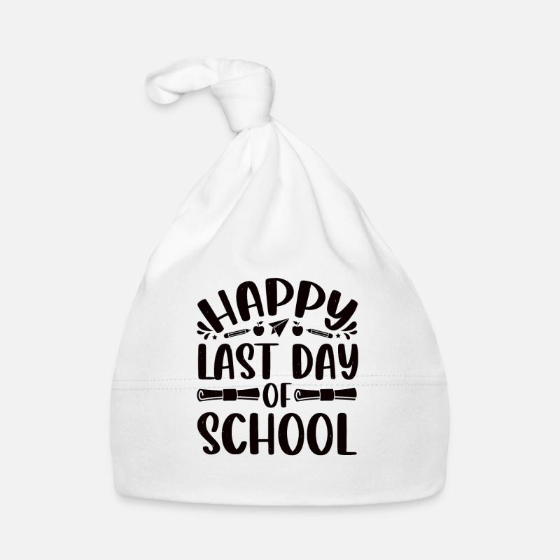 Joyeux dernier jour d’école École Dès la remise des diplômes Bonnet bio Bébé