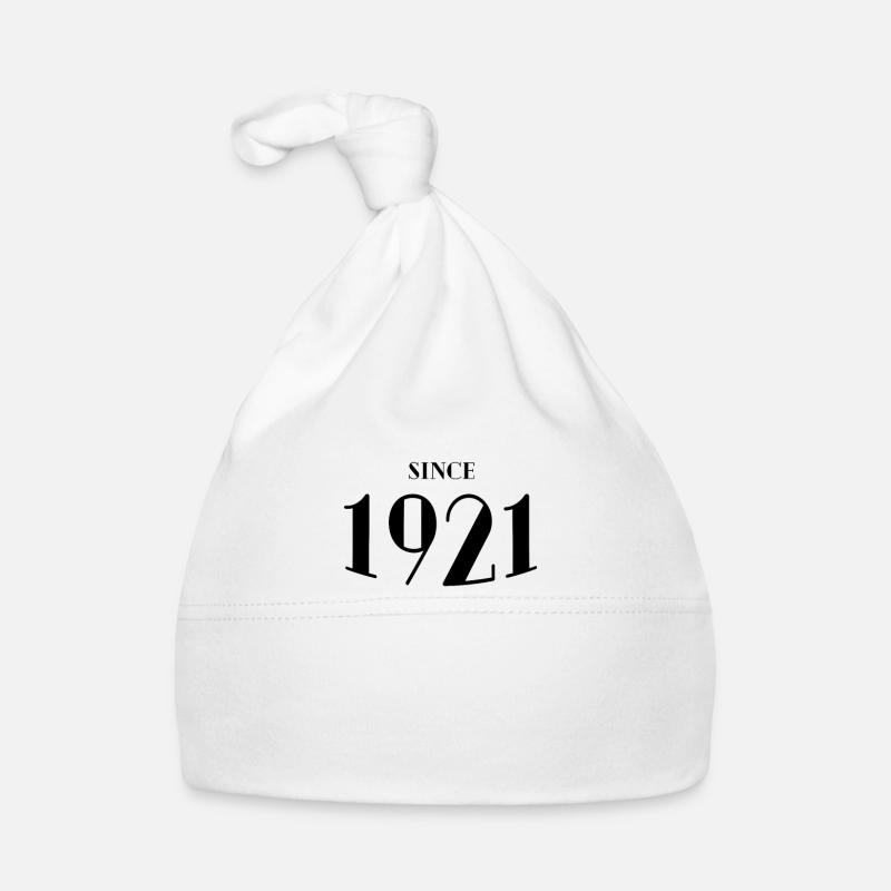 Lustiger Geburtstag seit 1921 Baby Bio-Mütze