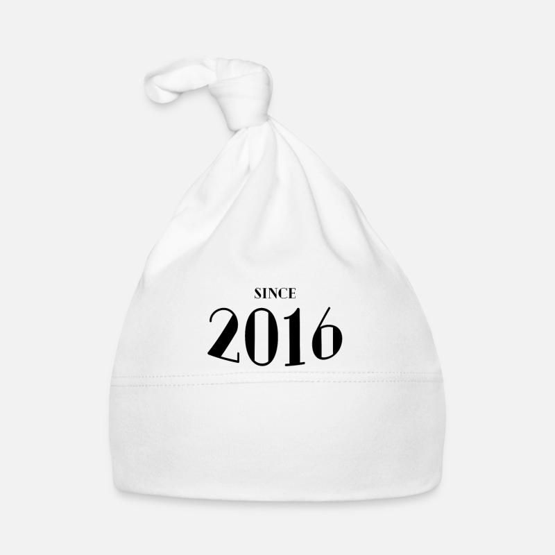 Funny Birthday Since 2016 Organic Baby Cap