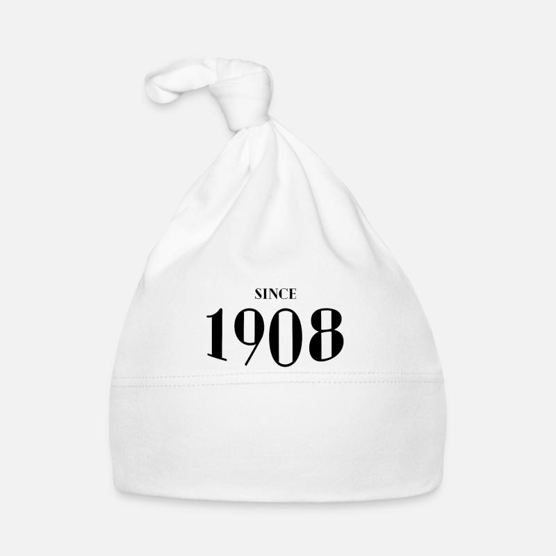 Lustiger Geburtstag seit 1908 Baby Bio-Mütze