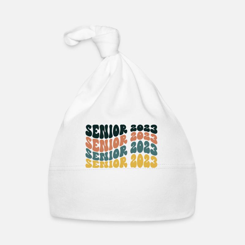 Rente 2023 Pension Rentner Geschenkidee Baby Bio-Mütze