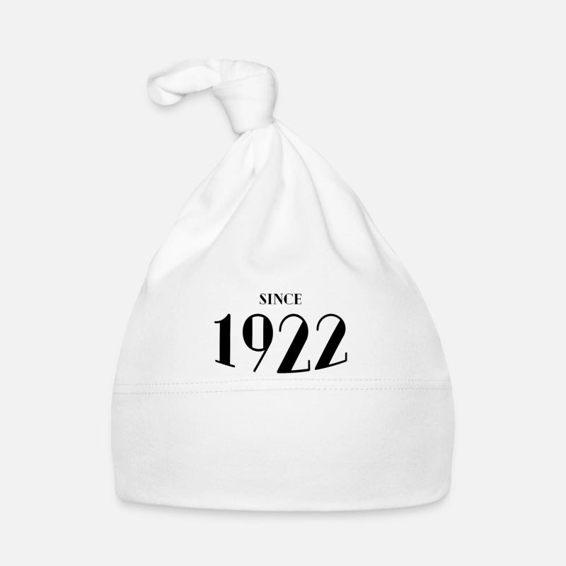 Drôle d’anniversaire depuis 1922 Bonnet bio Bébé