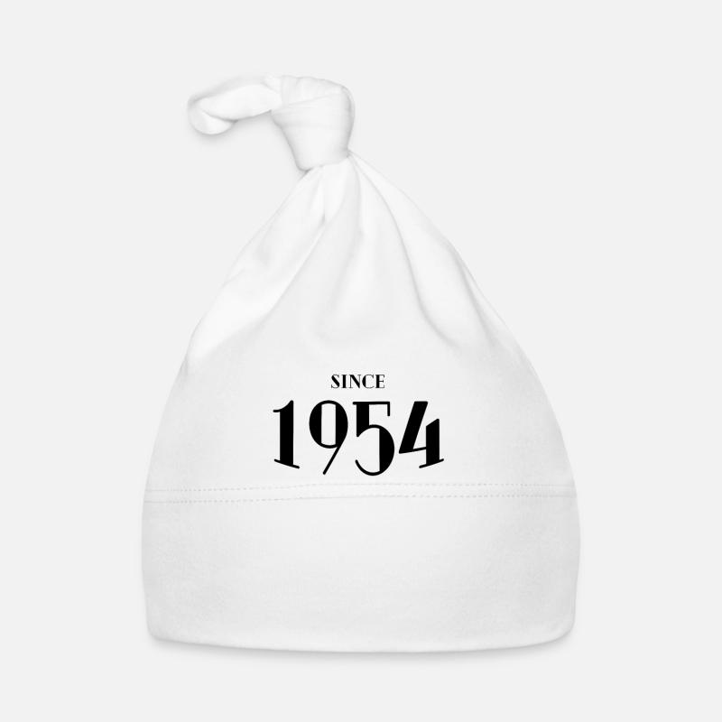 Drôle d’anniversaire depuis 1954 Bonnet bio Bébé