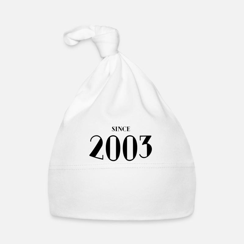 Lustiger Geburtstag seit 2003 Baby Bio-Mütze