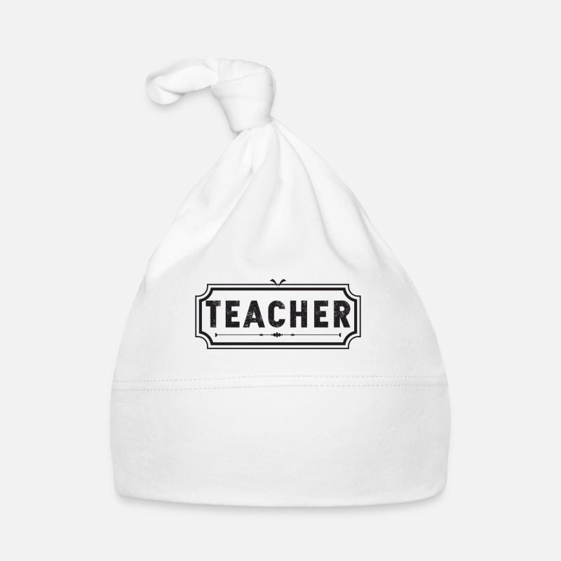 Lehrer Lernen Lehren Kindergarten Student Schule Baby Bio-Mütze