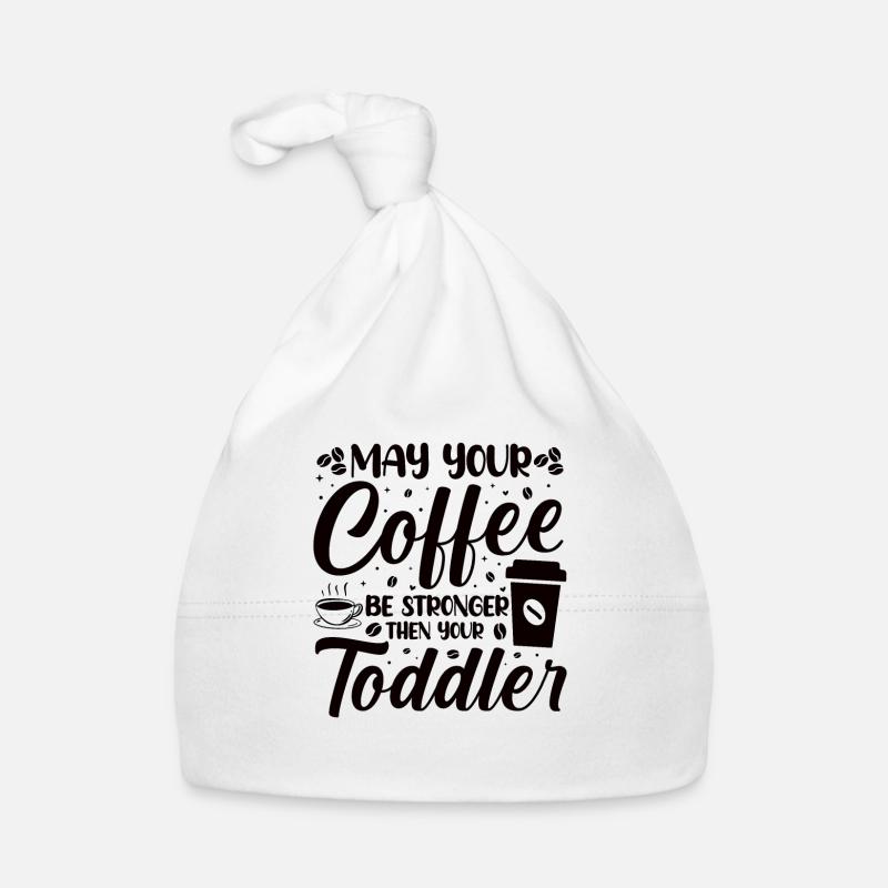 Coffee Sarcasm Friends Happiness Joy Cappuccino Organic Baby Cap