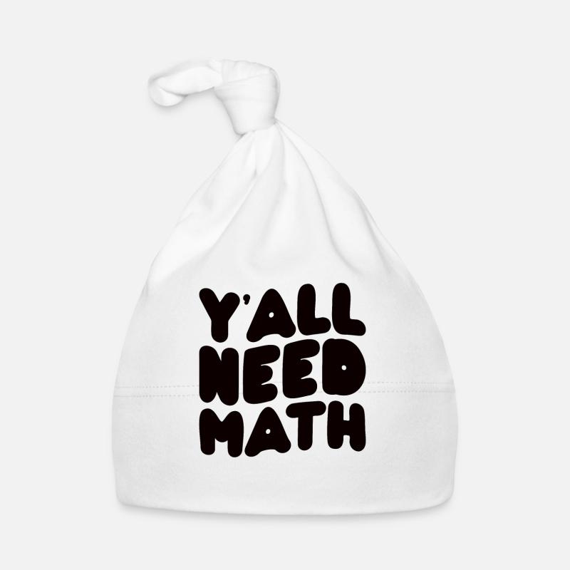 Math Mathematics Mathematician School Nerd Gift Organic Baby Cap