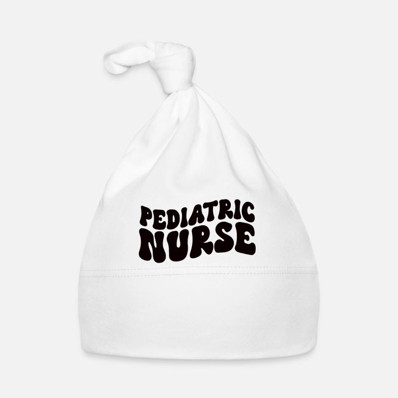 Kinderkrankenschwester Krankenpflege Pädiatrie Baby Bio-Mütze