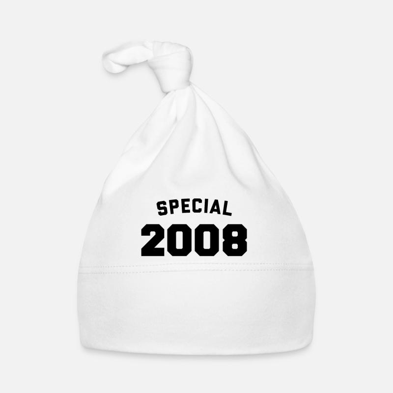 Funny Birthday Special 2008 Organic Baby Cap