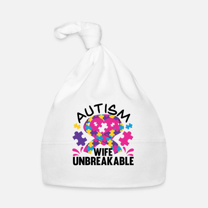 Autismus Mutter Tochter Sohn Autist Eltern Kind Baby Bio-Mütze