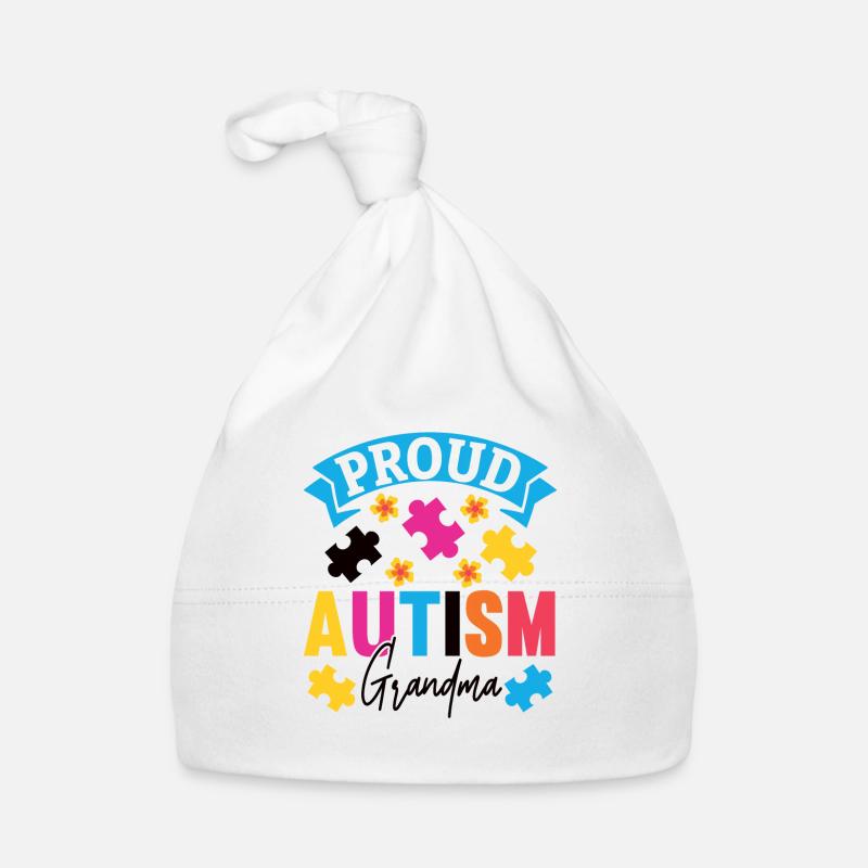 Autismus Mutter Tochter Sohn Autist Eltern Kind Baby Bio-Mütze