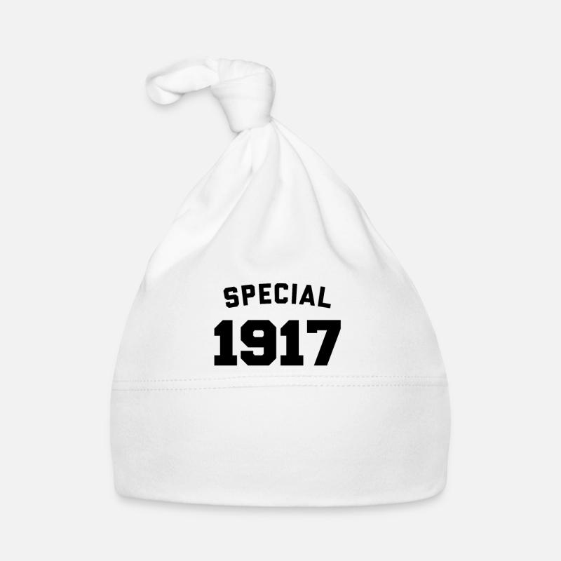 Drôle d’anniversaire Spécial 1917 Bonnet bio Bébé