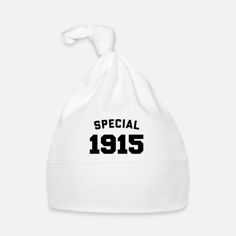 Drôle d’anniversaire Spécial 1915 Bonnet bio Bébé