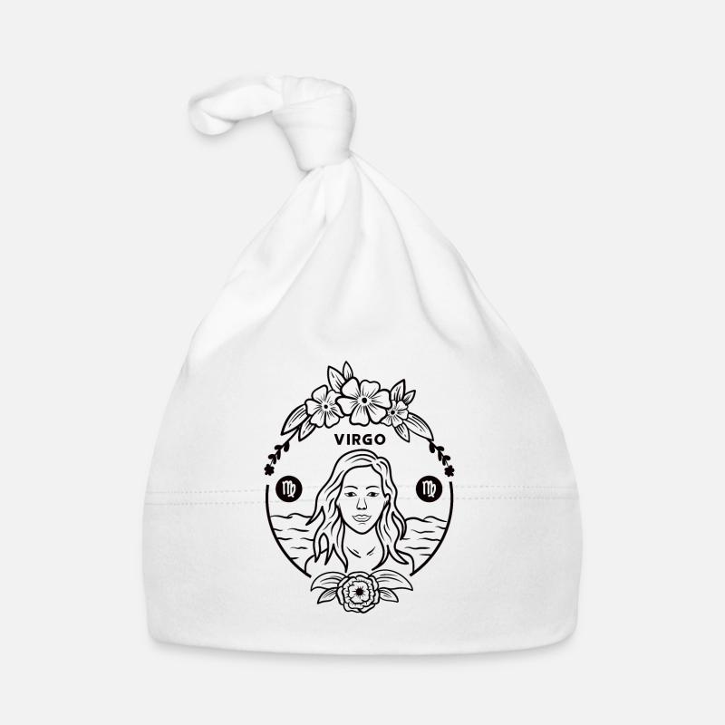 Signe du zodiaque Vierge Naissance Bonnet bio Bébé