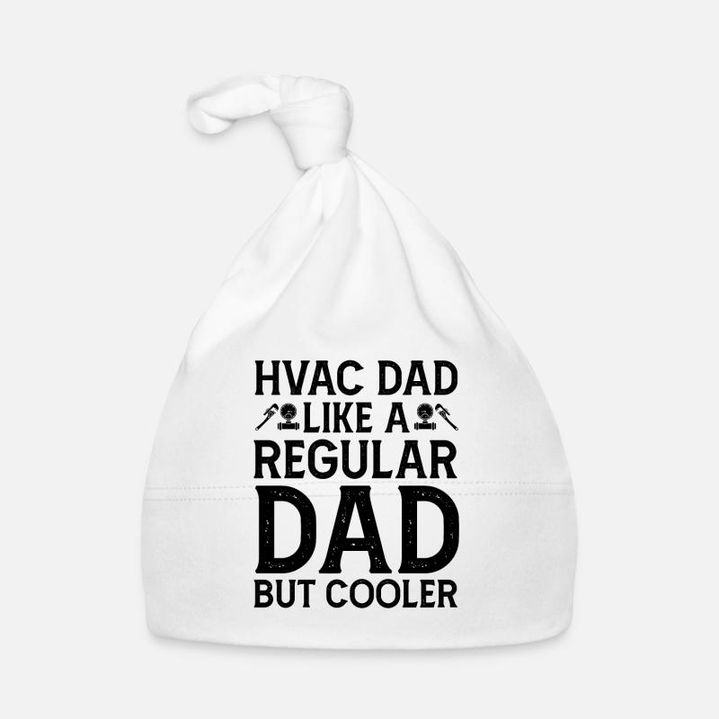 Heating Engineer Pump Valve Pressure Regulator Papa Father Organic Baby Cap