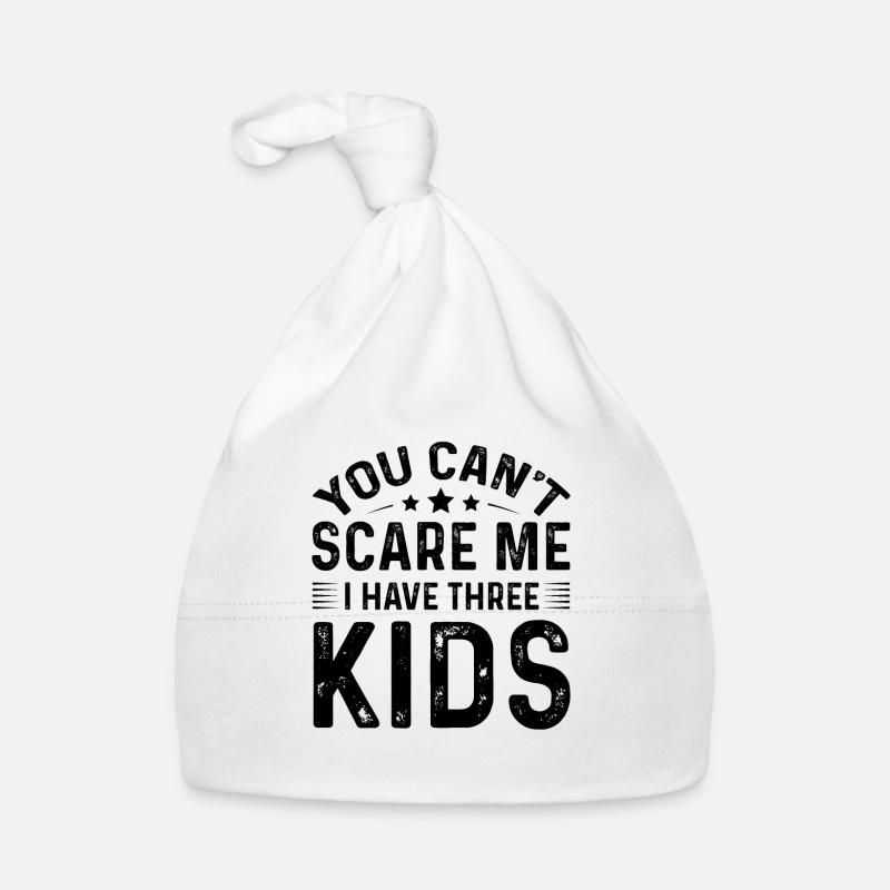 Ich Habe Drei Kinder Papa Mama Geschenk Baby Bio-Mütze