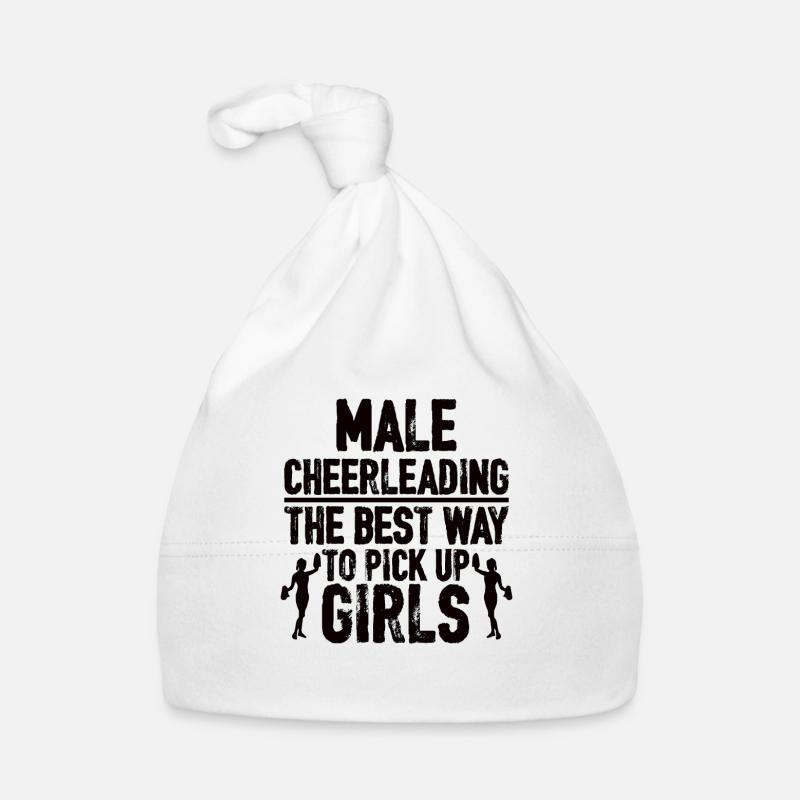 Cheerleader Geschenk Cheerleading Cheer Cheerdance Baby Bio-Mütze