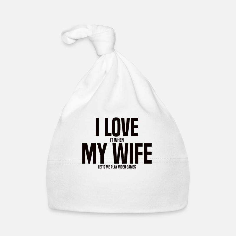 Eherfrau Gaming Video Games Console Partner PC Organic Baby Cap