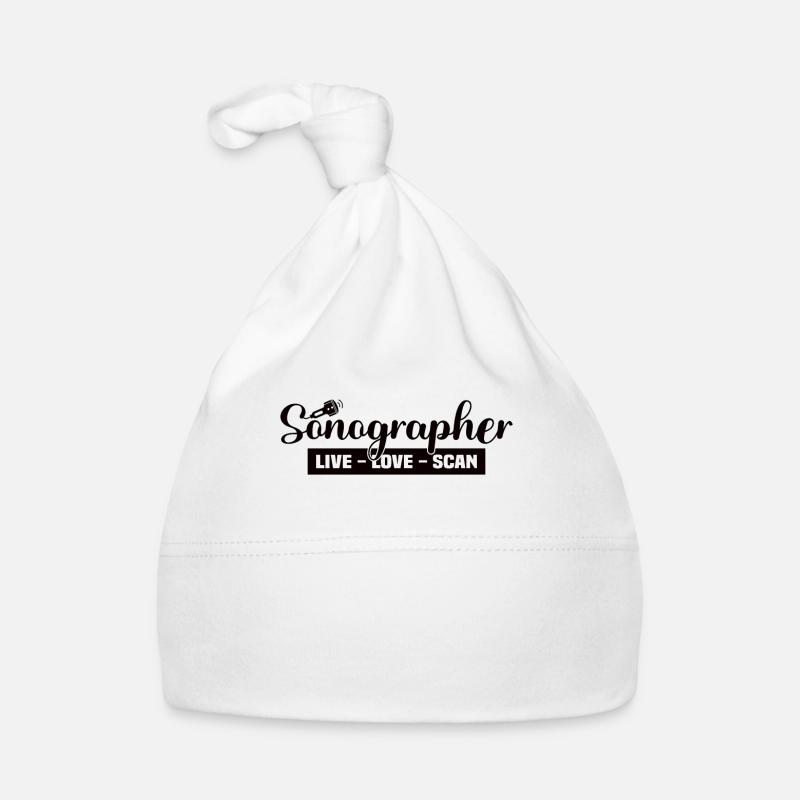 Cardio Sonograph Ultrasonic Technician Sonograph Organic Baby Cap