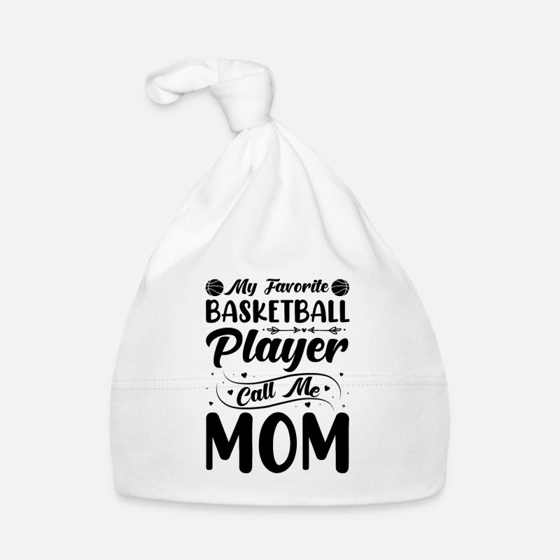 Basketteur Mama Son Joueur de basket-ball Bonnet bio Bébé