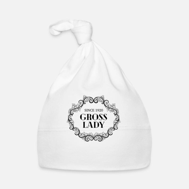 Funny Birthday Gross Lady Since 1920 Organic Baby Cap