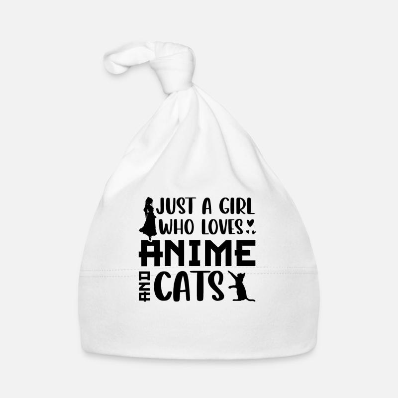 ANIME KATZEN Mädchen Baby Bio-Mütze