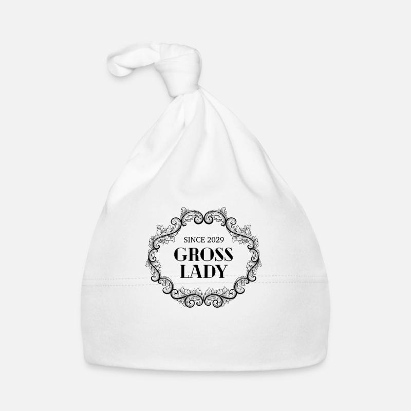 Funny Birthday Gross Lady Since 2029 Organic Baby Cap