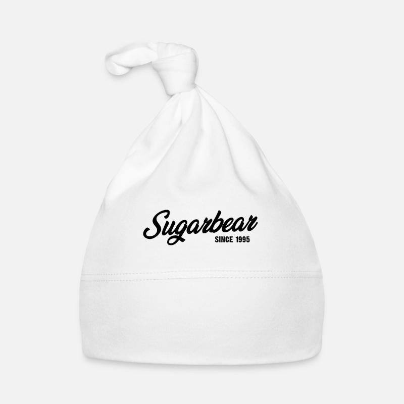 Funny Sugarbear Since 1995 Organic Baby Cap
