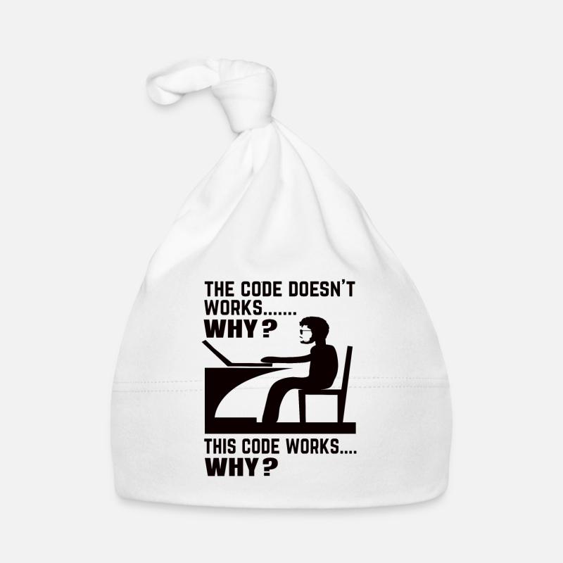 Softwareentwickler Programmierer Geschenk Baby Bio-Mütze