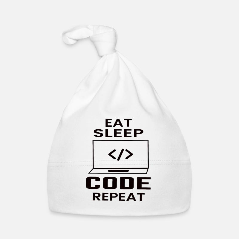 Software Developer Programmer Gift Organic Baby Cap
