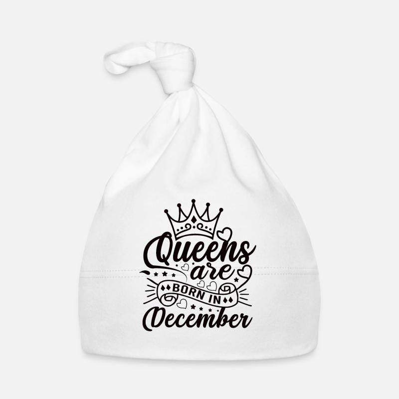 Frau Geburtstag Dezember Geschenk Mädchen Freundin Baby Bio-Mütze