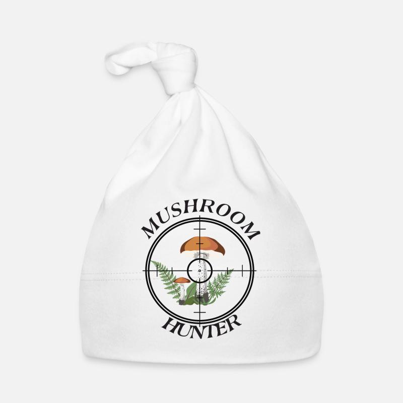CHASSEUR DE CHAMPIGNONS Bonnet bio Bébé