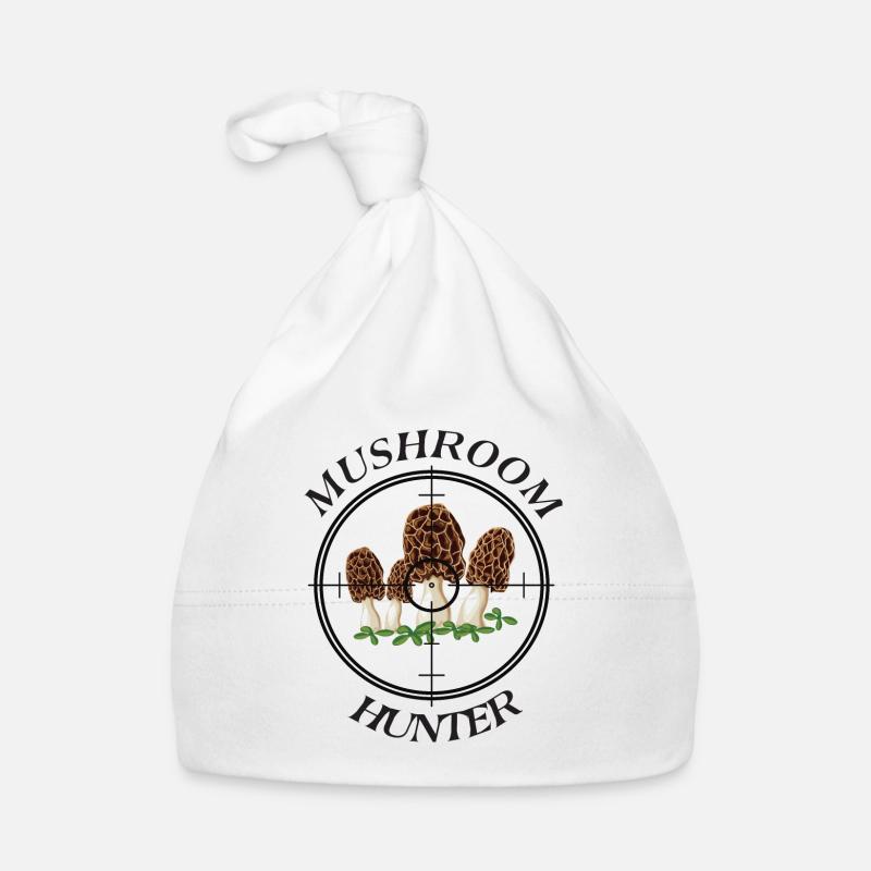 CHASSEUR DE CHAMPIGNONS Bonnet bio Bébé