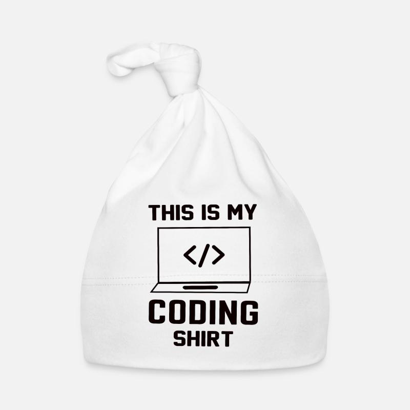 Software Developer Programmer Gift Organic Baby Cap
