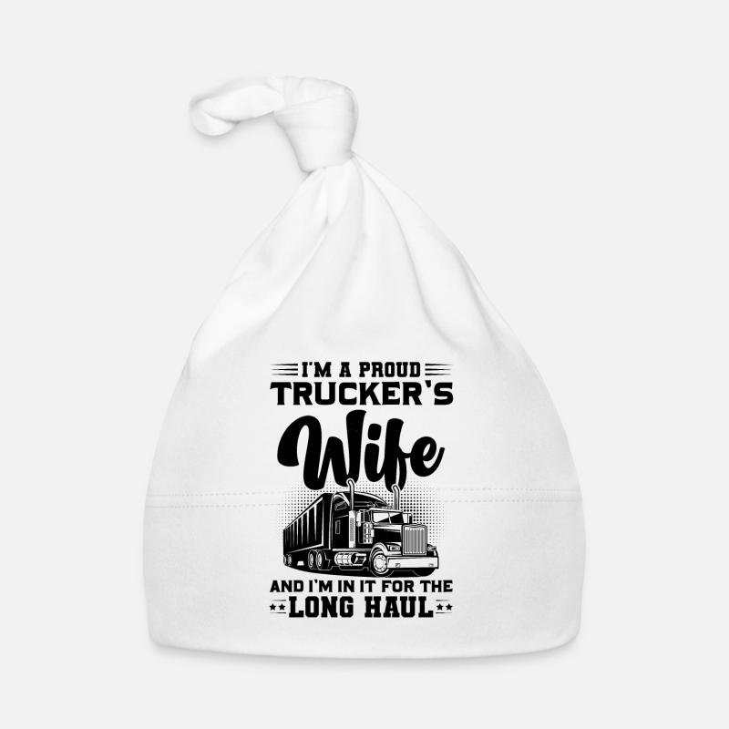 Ehefrau eines LKW Fahrer Baby Bio-Mütze