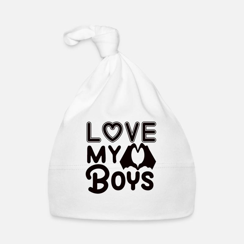 Mama Von Zwei Jungs Mutter Muttertag Baby Bio-Mütze