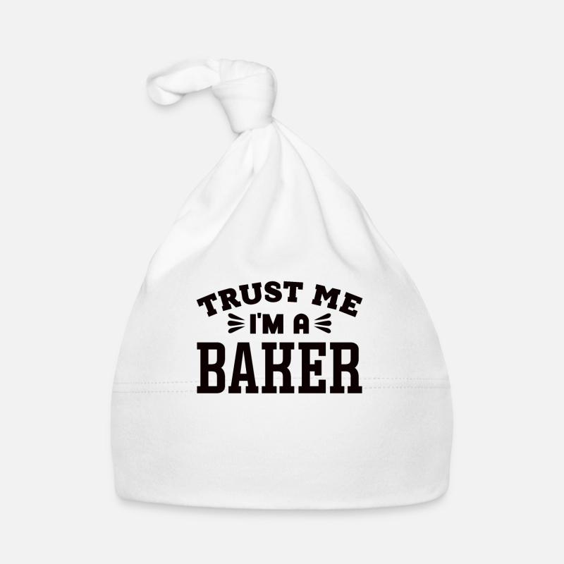 Baker the original Funny bakery Organic Baby Cap