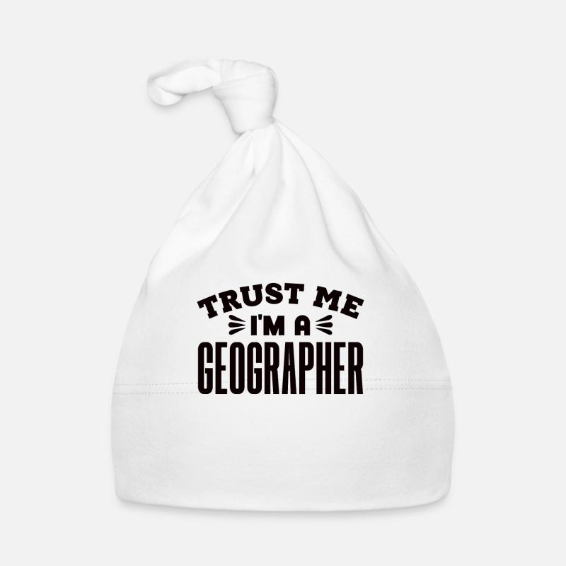 Geograph Geograf Geographie Geographin Team Baby Bio-Mütze