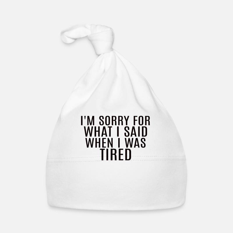 Sarcastic Saying Organic Baby Cap