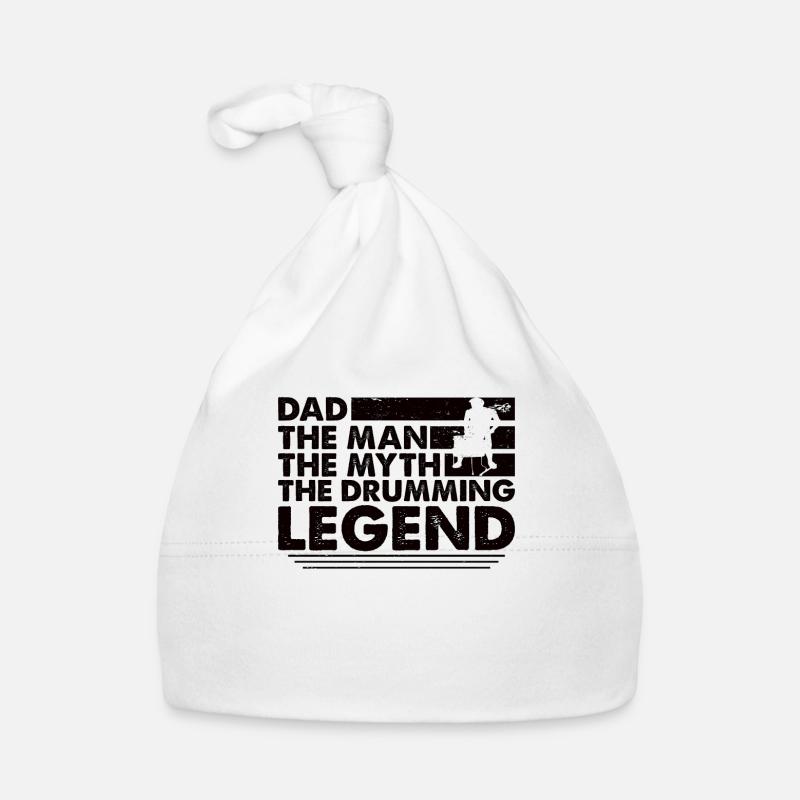 Batteur Père Batteur Batteur Papa Bonnet bio Bébé