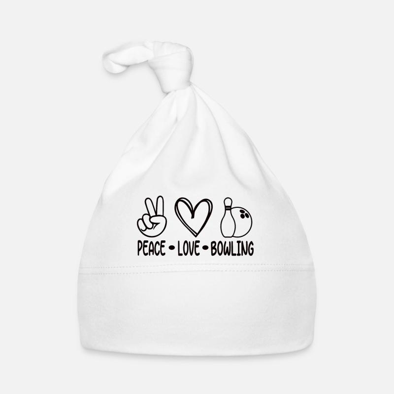 Bowling Lustiger Spruch Bowler Sprüche Geschenk Baby Bio-Mütze