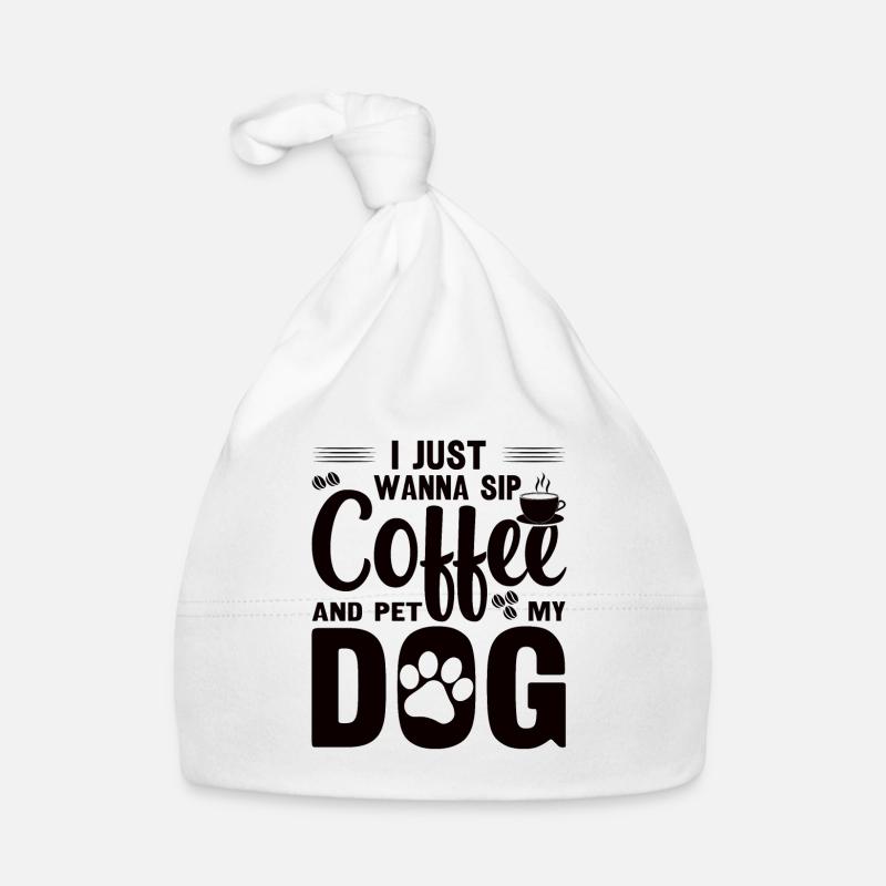 Coffee Dog Machine Puppy Cup Beans Bonnet bio Bébé