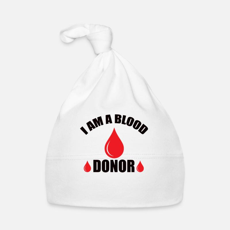 Don de sang Dons de sang Donneurs de sang Bonnet bio Bébé