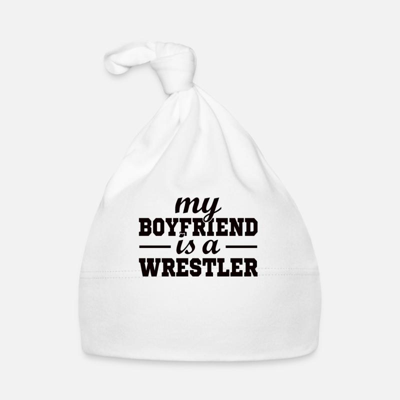 Wrestling Ringen Wrestler Ringer Geschenk Baby Bio-Mütze
