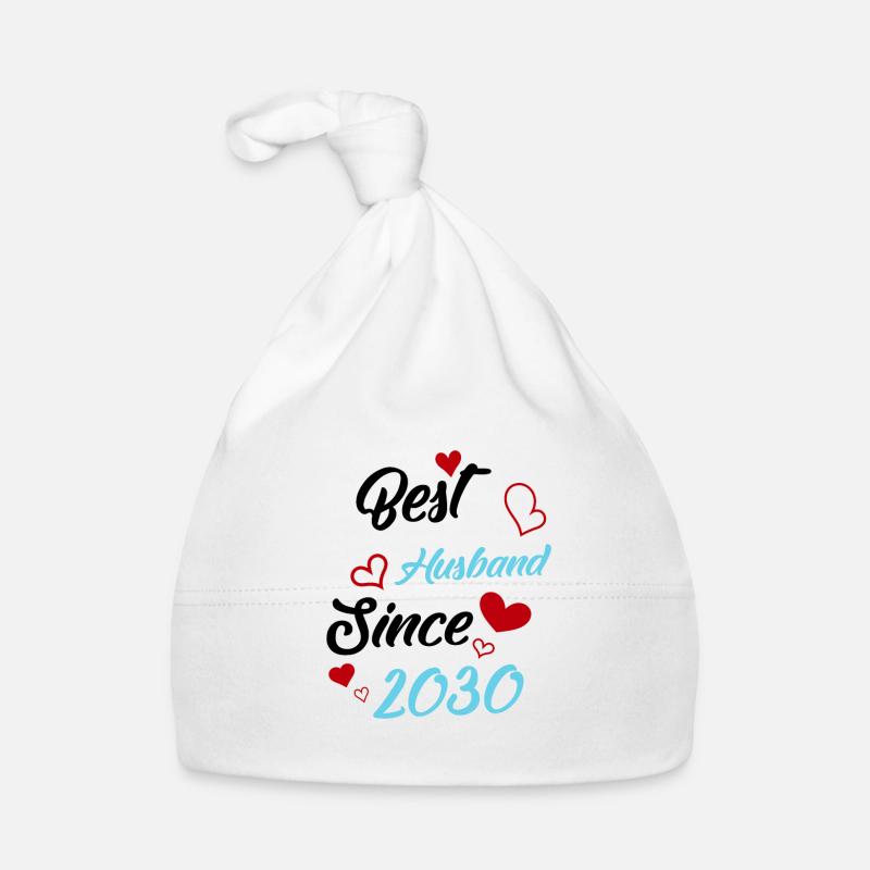 Best Husband Since 2030 Wedding Organic Baby Cap