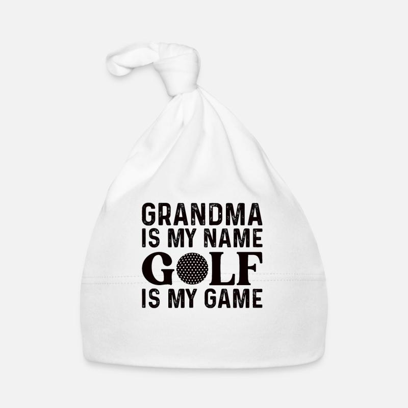 La grand-mère de la grand-mère de golf Bonnet bio Bébé