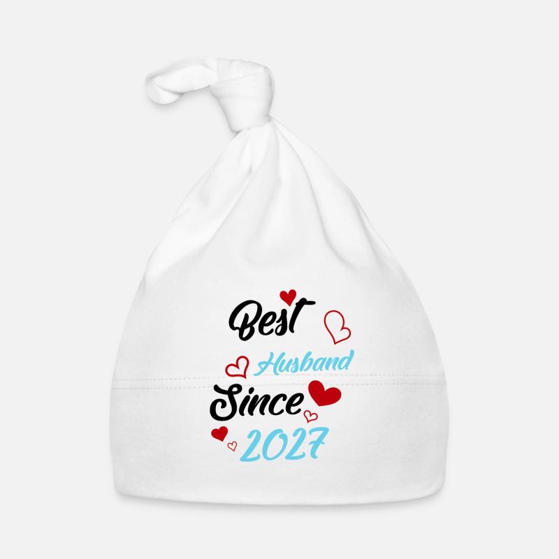 Best Husband Since 2027 Wedding Organic Baby Cap